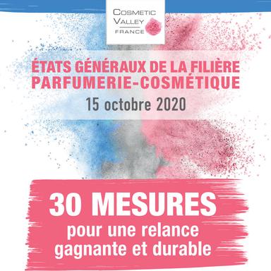 30 propositions de la Cosmetic Valley pour une relance durable de la filière