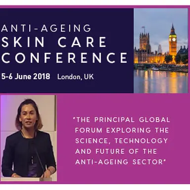 Le Dr Bianca McCarthy à la 6e Anti-Ageing Skin Care Conference