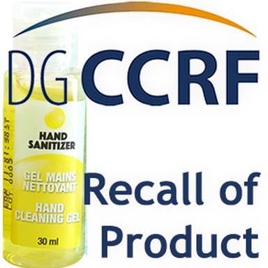 Rappel des gels mains nettoyant "Hand Sanitizer" de la marque Symex