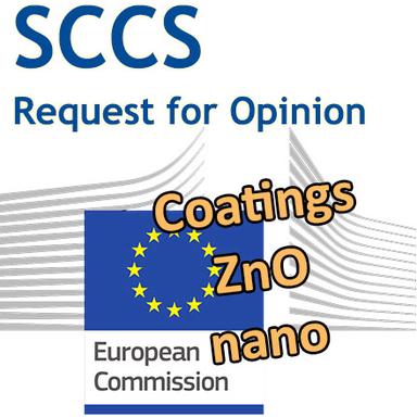 Enrobages de Zinc oxide (nano) : demande d'Opinion au CSSC