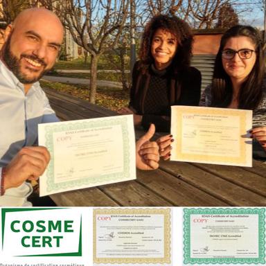 Cosmecert accrédité COSMOS