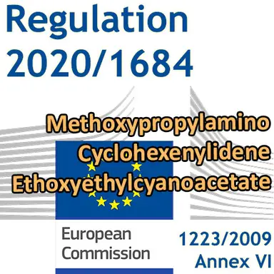 Règlement 2020/1684 : un nouveau filtre UV dans l'Annexe VI du Règlement Cosmétiques