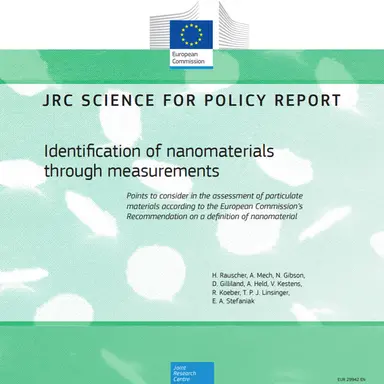 Identification des nanomatériaux : le JRC recommande les méthodes appropriées