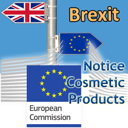 Notice Brexit & cosmetics from the European Commission