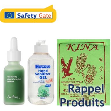 Produits au rappel