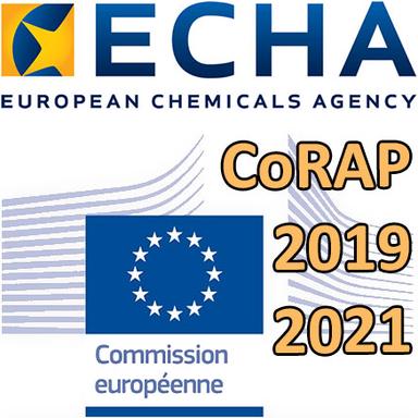 Proposition de l'ECHA pour le CoRAP 2019-2021