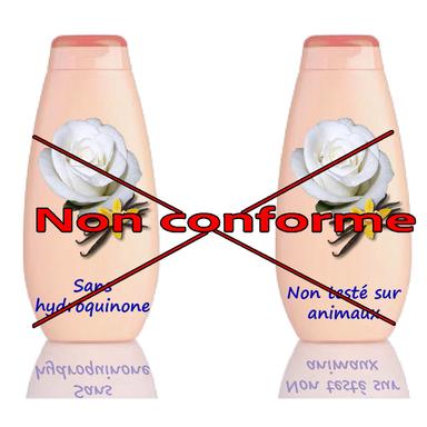 Allégations cosmétiques non-conformes