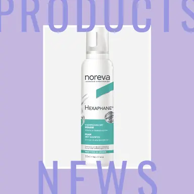 Noreva lance Hexaphane, un shampoing sec en mousse