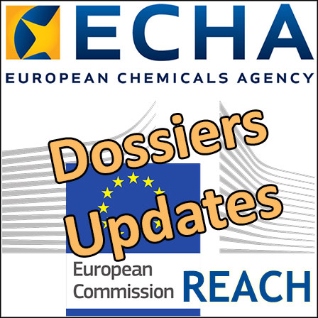 ECHA: Keep your REACH dossiers up to date… before it is too late!