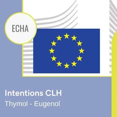 Propositions de classifications CLH pour le Thymol et l'Eugenol