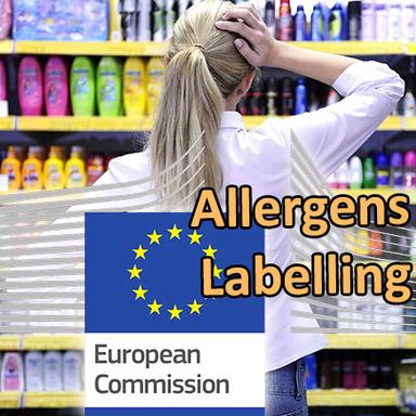 Evaluation de l'impact d'un étiquetage élargi des allergènes sur les produits cosmétiques par la Commission européenne