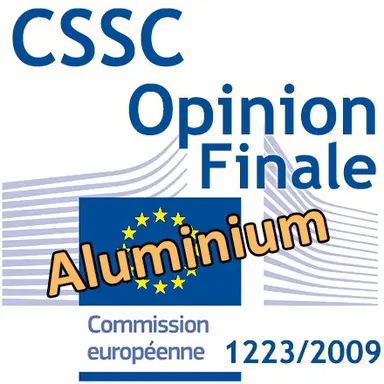 Aluminium dans les produits cosmétiques : Opinion finale du CSSC