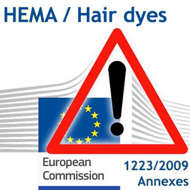 Rappel HEMA/Colorations capillaires : entrée en application des nouvelles restrictions