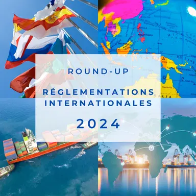 Round-up de l'été 2024 : La réglementation cosmétique dans le monde