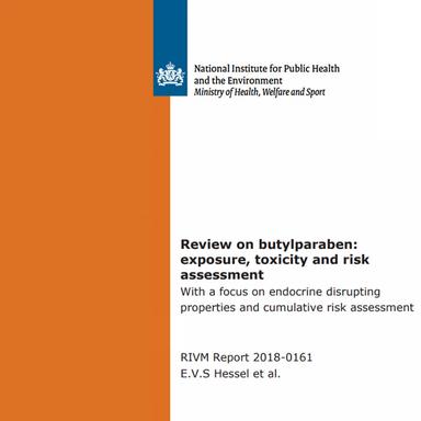 Rapport du RIVM sur le Butylparaben