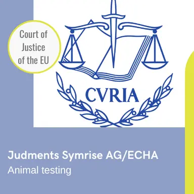 Tribunal de la CJUE : les ingrédients cosmétiques peuvent être testés sur animaux