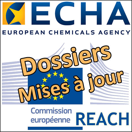 ECHA : Tenez vos dossiers REACH à jour… avant qu'il ne soit trop tard !