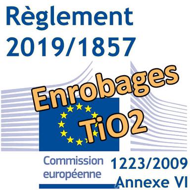 Trois nouveaux enrobages autorisés pour le dioxyde de titane nano (filtre UV) Article