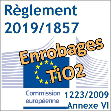 Trois nouveaux enrobages autorisés pour le dioxyde de titane nano (filtre UV) Article
