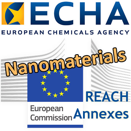 European Commission Flag and ECHA Logo