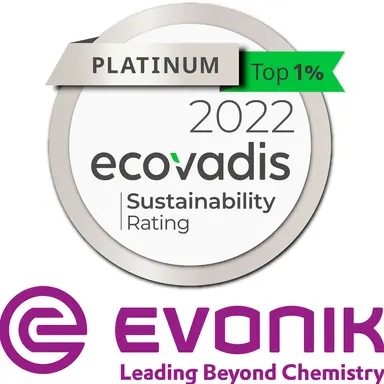 Evonik reçoit à nouveau la note Platine d'EcoVadis