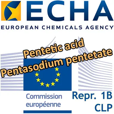 Consultation ciblée de l'ECHA sur la classification Repr. 1B de deux ingrédients cosmétiques