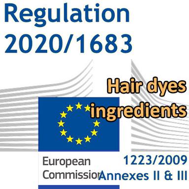 Règlement 2020/1683 : Nouvelles actualisations des Annexes II et III du Règlement Cosmétiques pour les teintures capillaires
