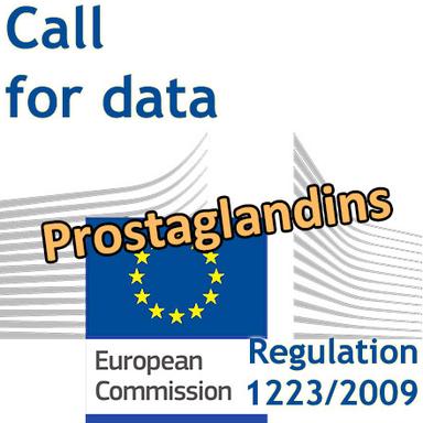 Appel à données de la Commission européenne sur les prostaglandines utilisées en cosmétique