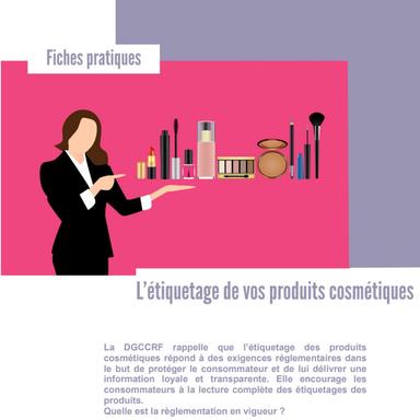 La DGCCRF rappelle les règles de l'étiquetage cosmétique