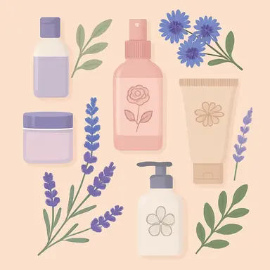 Les cosmétiques à base d’eaux de fleurs