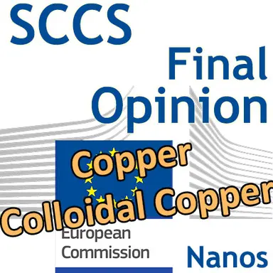 Copper (nano) et Colloidal Copper (nano) : Opinion finale du CSSC