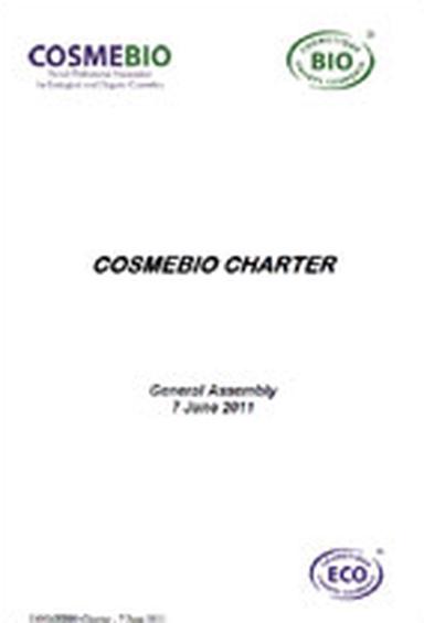 The new Cosmebio charter