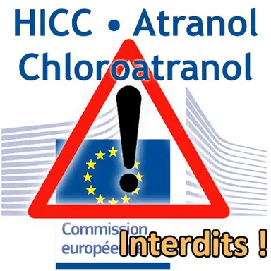 Rappel : les HICC, Atranol et Chloroatranol interdits depuis le 23 août 2019