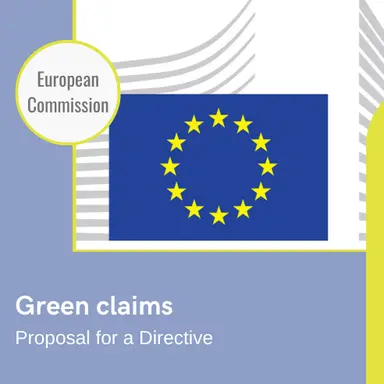 Consultation de la Commission européenne sur sa proposition de Directive "Green Claims"