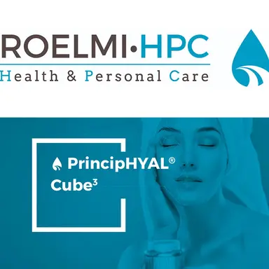 Principhyal® Cube3 : l'acide hyaluronique puissance 3 de Roelmi HPC