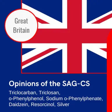 Le  SAG-CS britannique publie sept nouvelles Opinions