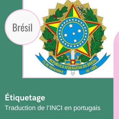 Brésil : nouvelles règles pour l'étiquetage de la composition en portugais