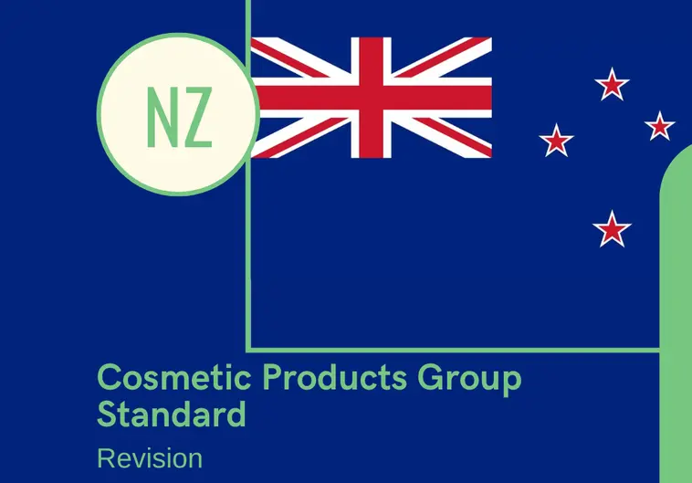 New Zealand notifies a revision of its Cosmetic Regulations International