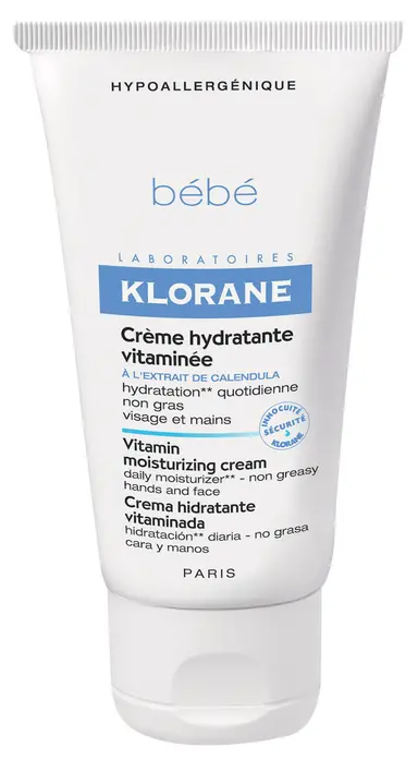 Klorane Bébé Crème hydratante visage et corps - 40ml