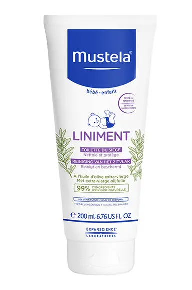 Mustela Liniment - No-Rinse Baby Cleanser for Diaper Change - with Extra  Virgin Olive Oil - Fragrance-Free - 13.52 fl. Oz