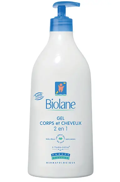Gel Corps et Cheveux 2 en 1 (750 ml) - Biolane - Le bain