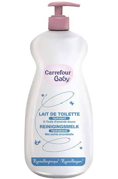 Lait de Toilette (750ml) - Carrefour Baby - Hygiène - Index des