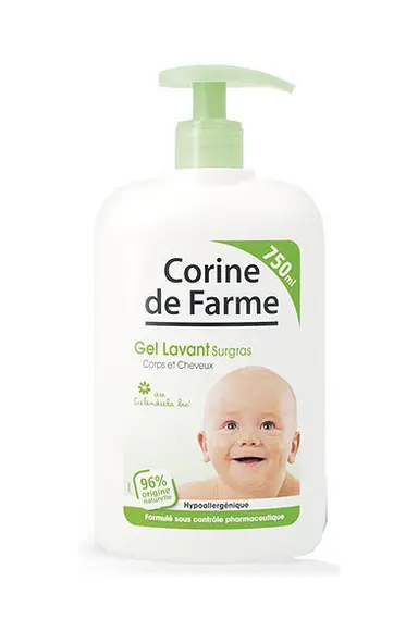 Corine De Farme Gel Douche Enfant 3 en 1 Corps & Cheveux 500 ml