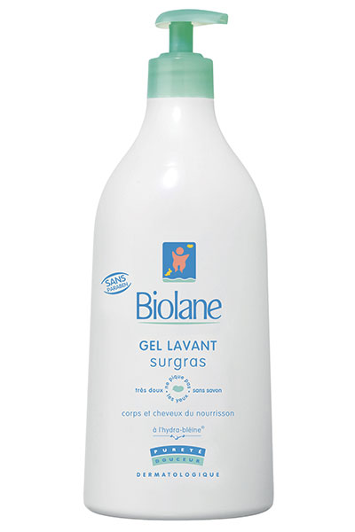 Gel Lavant Surgras - Biolane - Le bain - Index des produits cosmétiques -  CosmeticOBS - L'Observatoire des Produits Cosmétiques