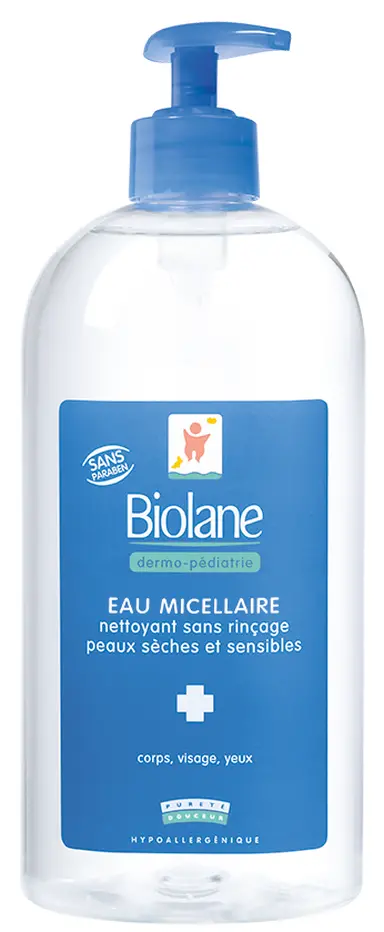 BIOLANE EXPERT - Eau Nettoyante Sans Rinçage, 500ml