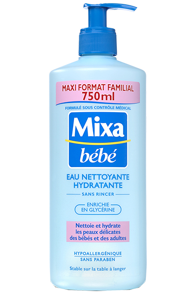 Gel Bain et Douche Très Doux - Mixa - Bébé - Index des produits cosmétiques  - CosmeticOBS - L'Observatoire des Produits Cosmétiques