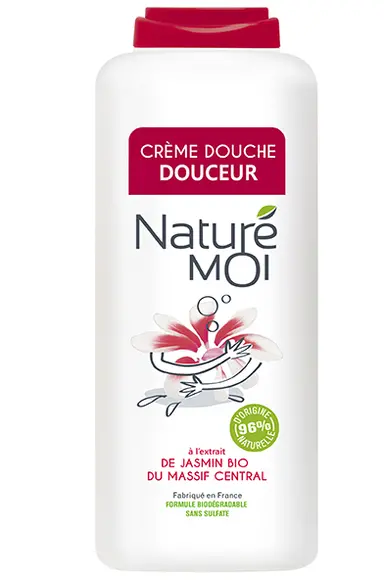Crème Douche Douceur - Jasmin Bio du Massif Central - Naturé Moi