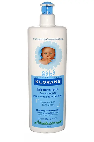 Crema nutritiva para le cuidado de la piel del bebé Klorane Bebé