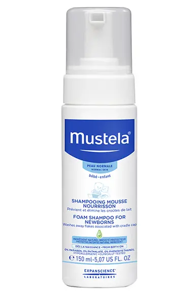 Mustela Bébé Very Sensitive Skin eau purifiante sans rinçage pour bébé