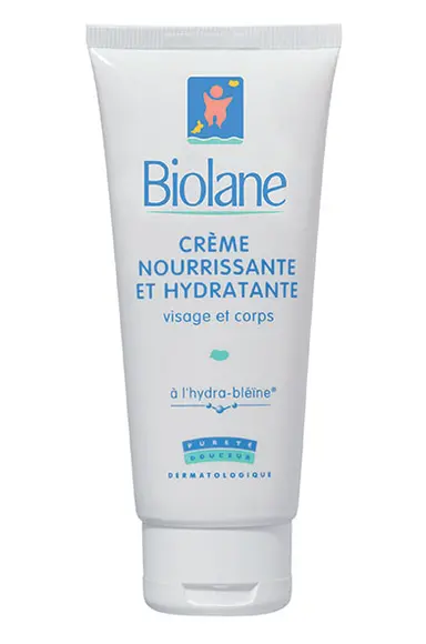 Crème Nourrissante et Hydratante - Biolane - Le Soin - Index des